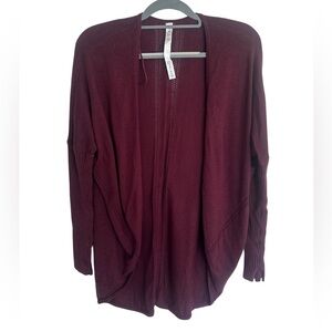 Lululemon Maroon Cardigan Size‎ 2 EUC